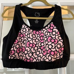 Torrid Hello Kitty Pink Bow Active Sports Bra 2